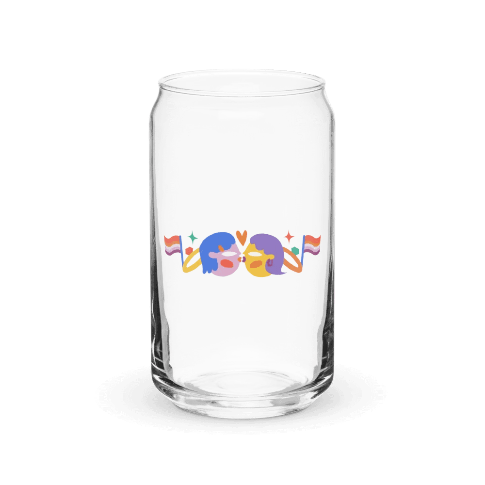 Lez Vibes Can-Shaped Glass Set product image (2)