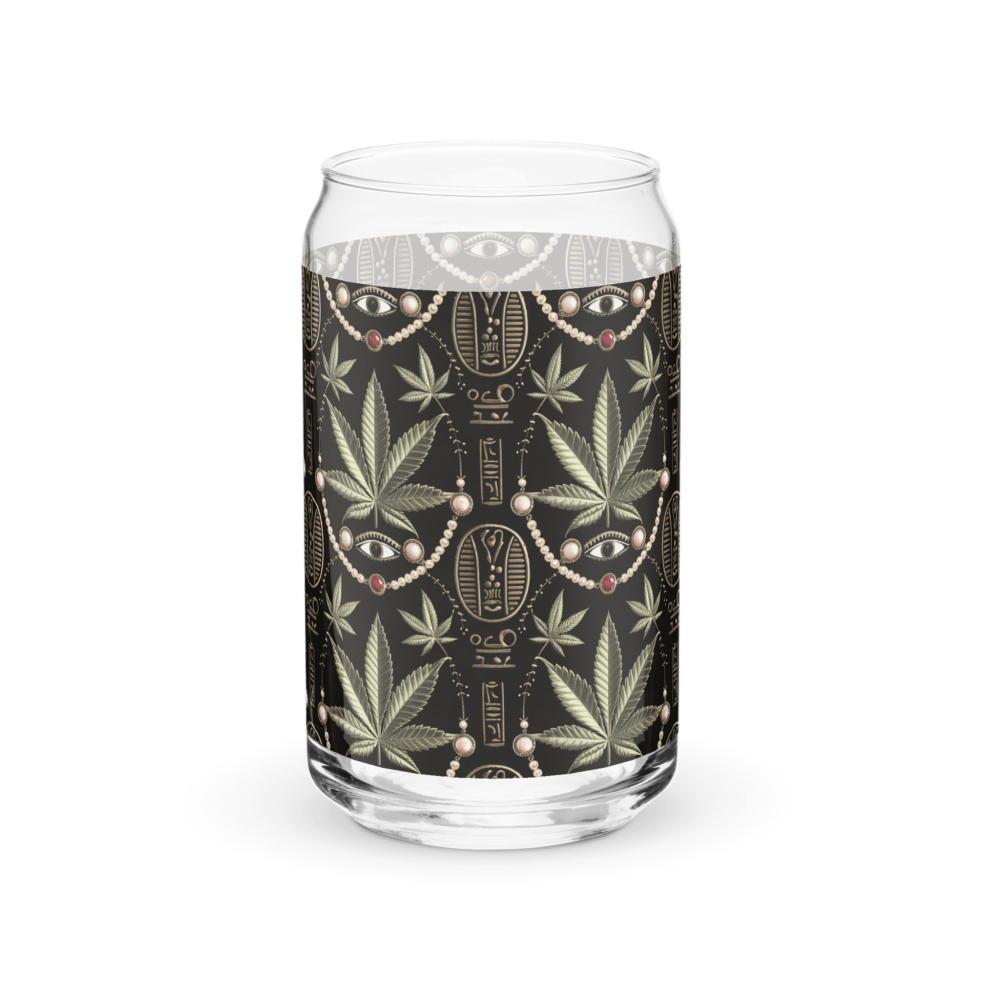 Cannabis - Kush of the Nile - Design | 16oz Can-Shaped Glass product image (3)
