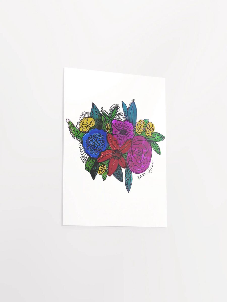 Okay Bouquet matte poster product image (3)