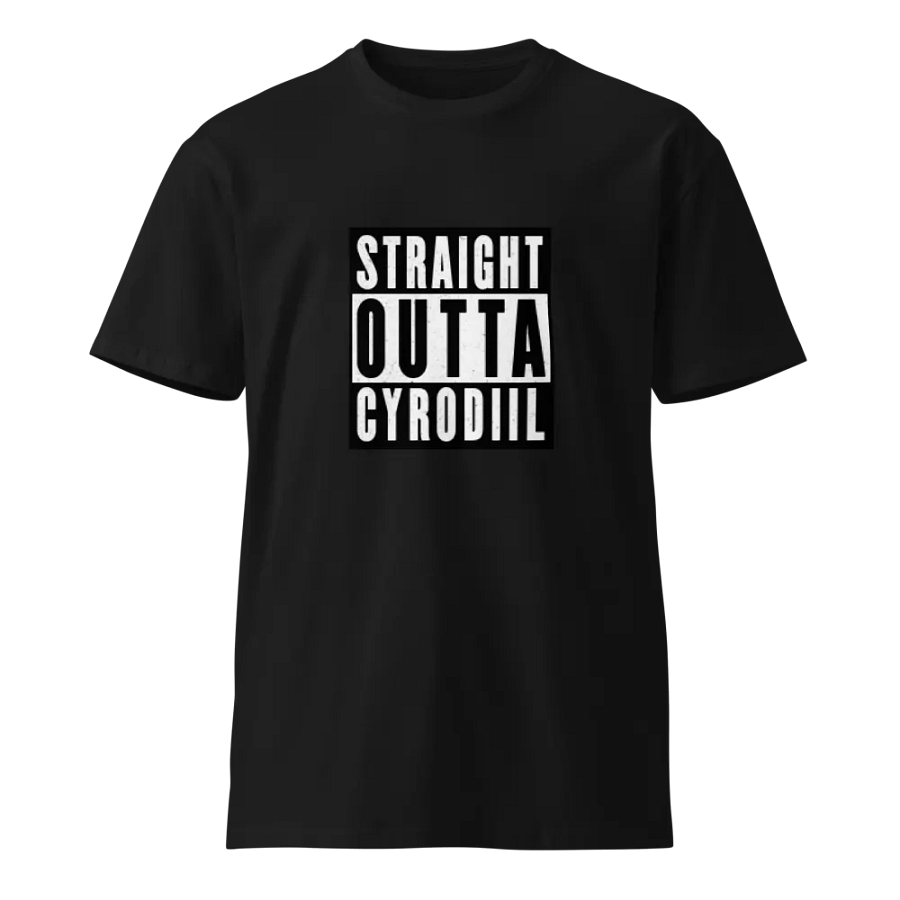 Straight Outta Cyrodiil Unisex Premium T-Shirt product image (1)