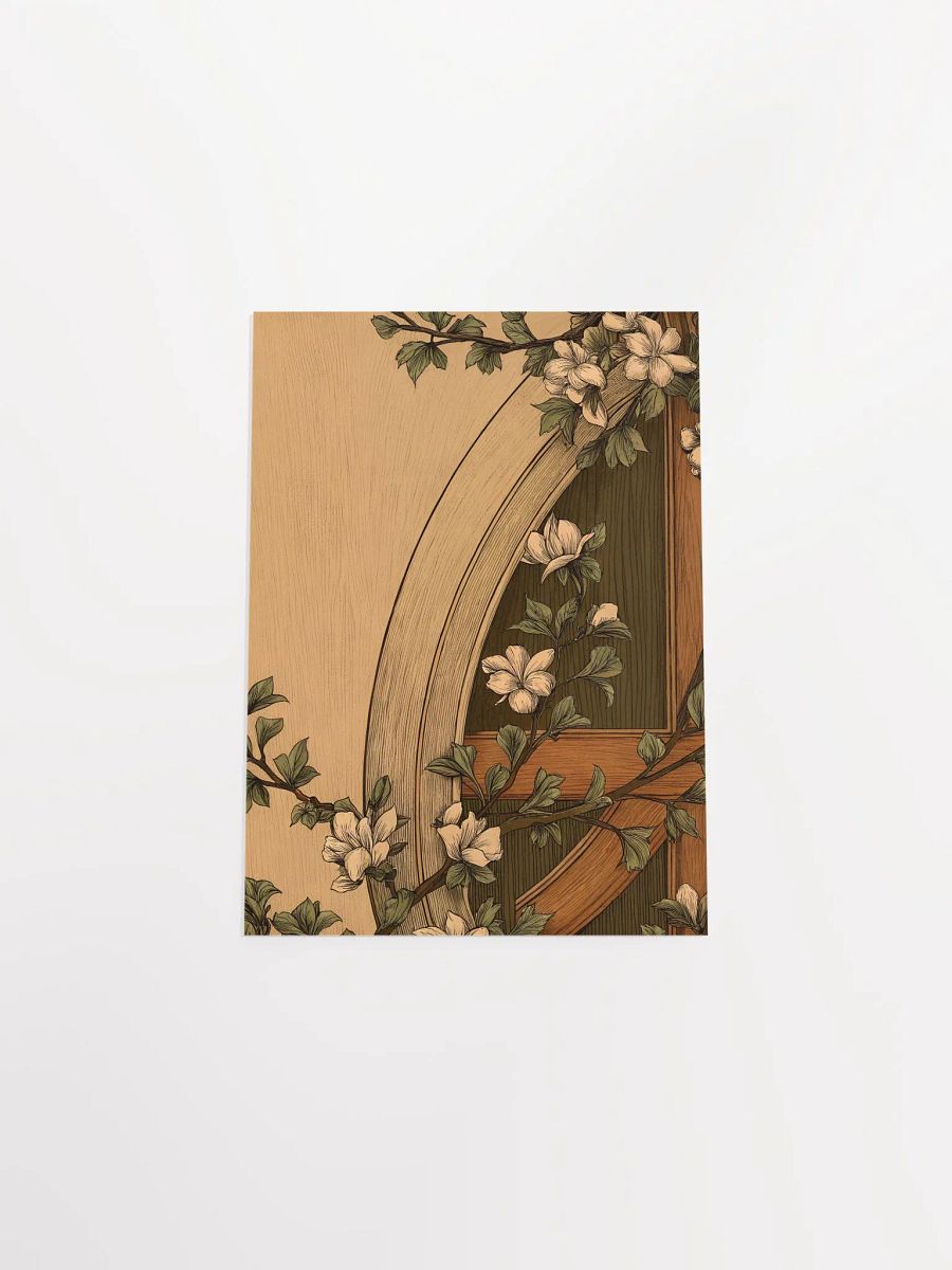 Blossoming Archway Matte Poster product image (3)