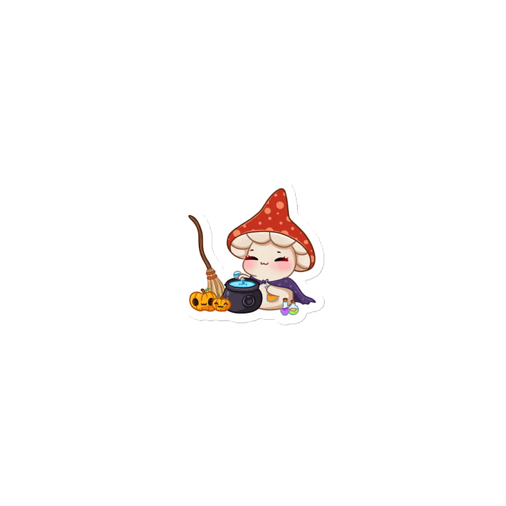Mushie Witch Magnet product image (1)