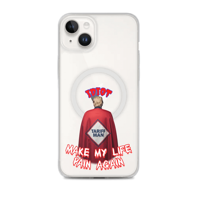 IDIOT TARIFF MAN iPhone® Clear Case
