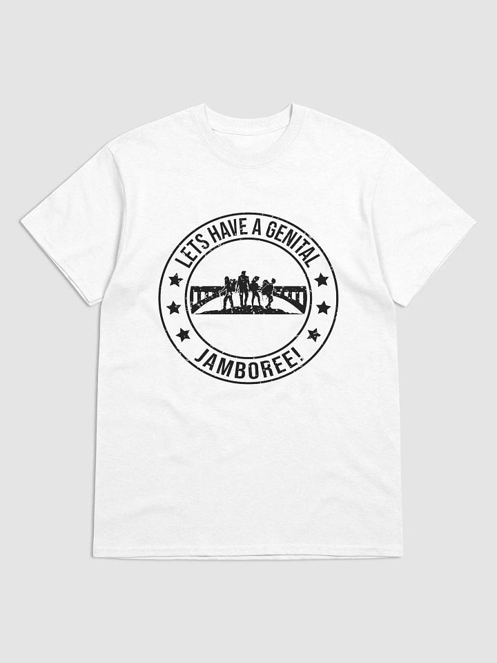 "Lets Have A Genital Jamboree" Funny T-Shirt product image (1)