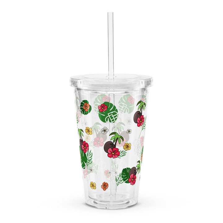 Tropical Island Double Wall Tumbler product image (1)
