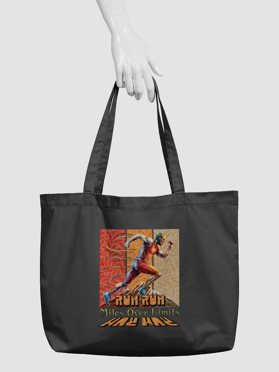 Run Run Miles Over Limits Male Running Dynamic Tote Bag product image (3)