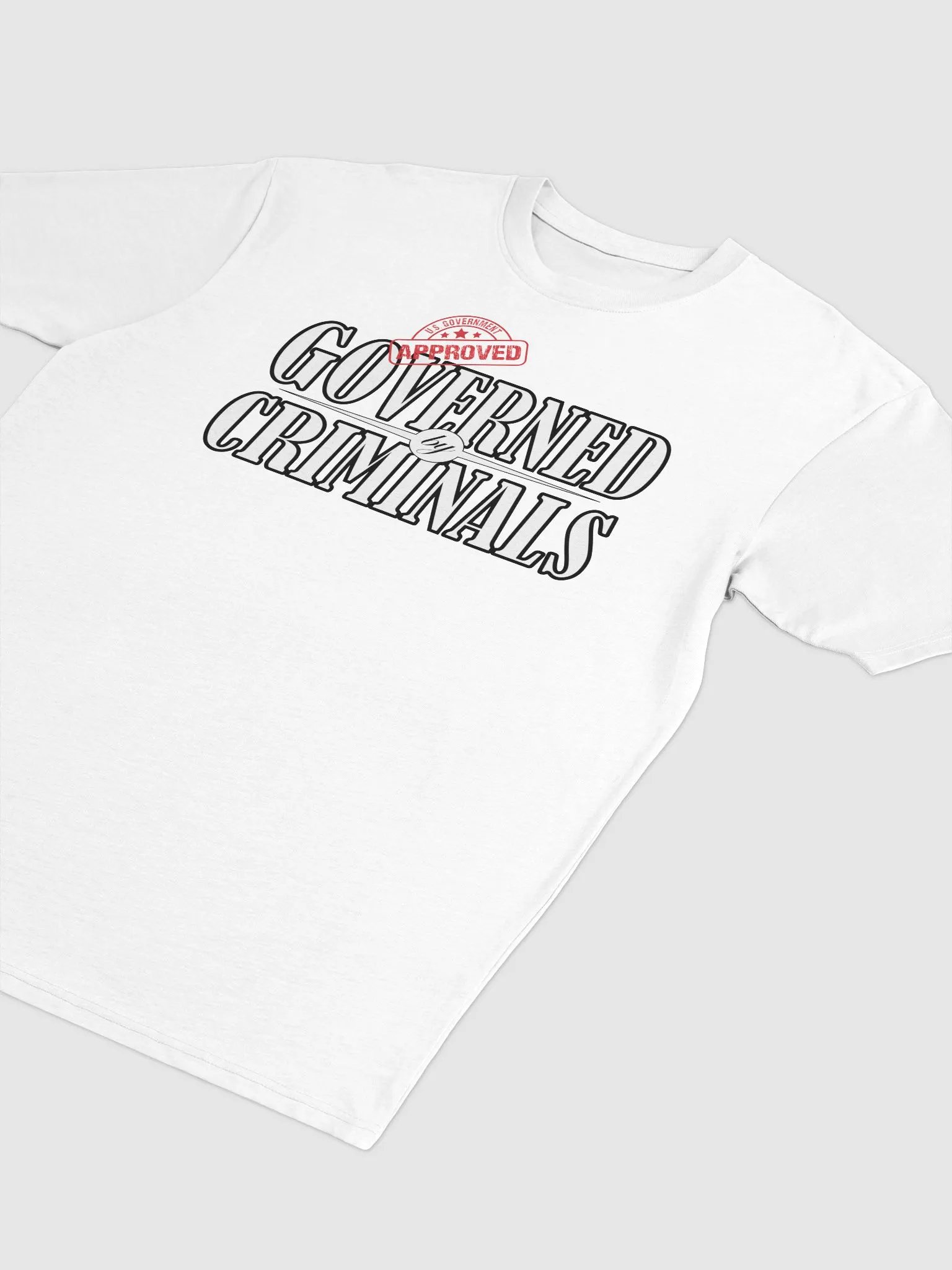 Governed By Criminals - U.S. Approved - Cotton Heritage Men's Premium Heavyweight Tee product image (4)