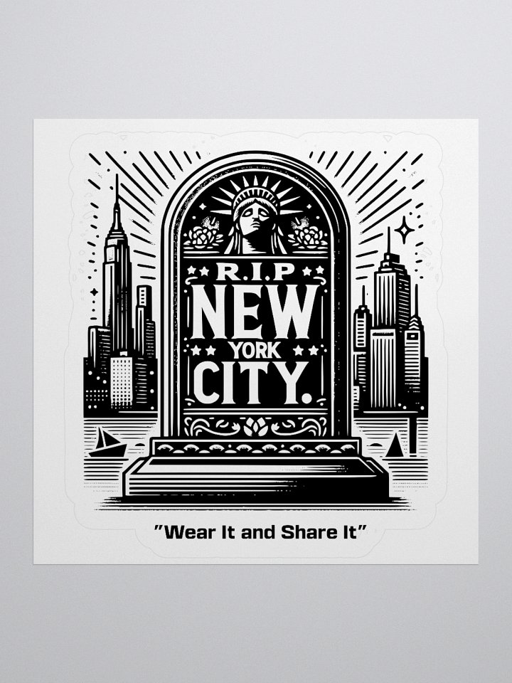 RIP NYC Stickers (B) product image (3)