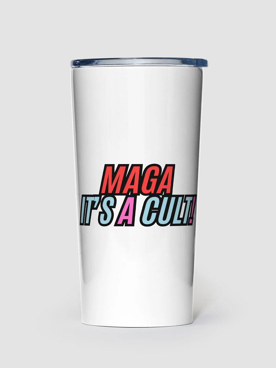 MAGA IT'S A CULT! Stainless Steel Tumbler product image (1)