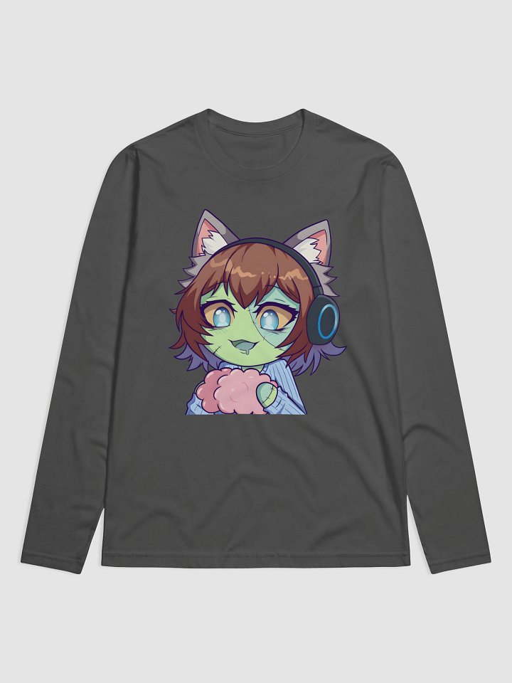 Zombie Cat Men's Long Sleeve T-Shirt product image (3)