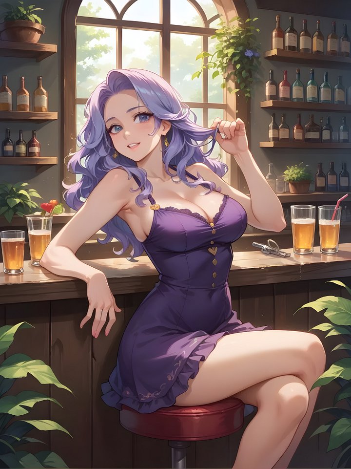 “Lavender Lounge” Digital Artwork product image (1)