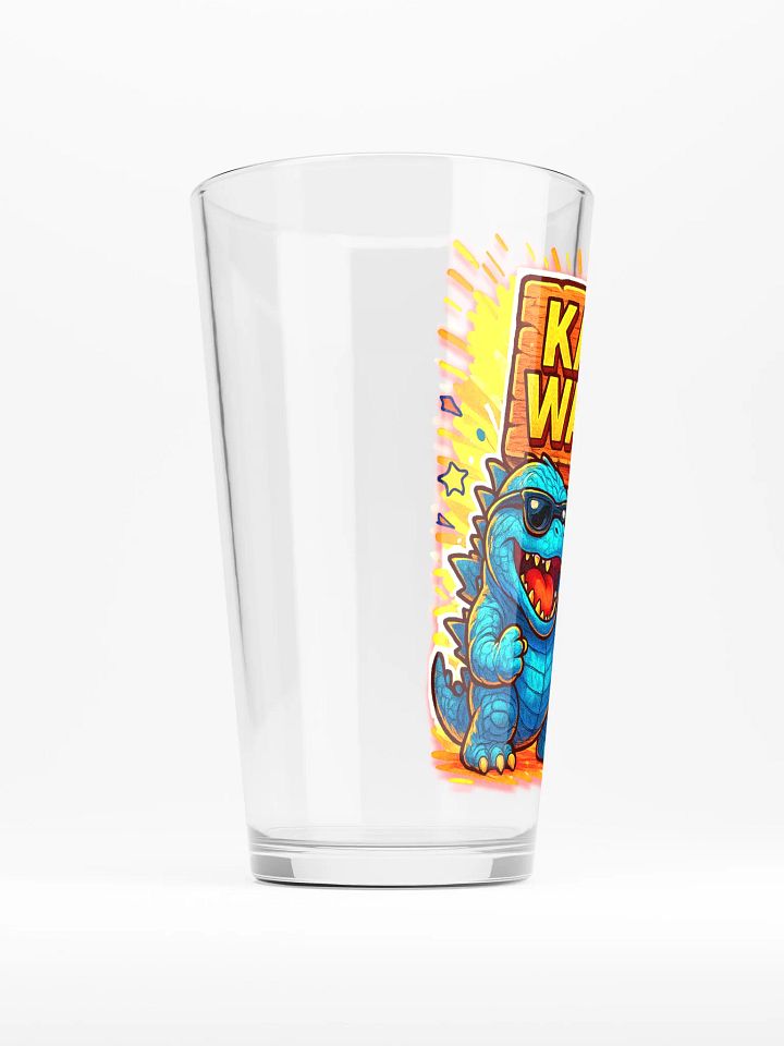 Kaiju Watch - Watch Party! Shaker Pint Glass product image (2)