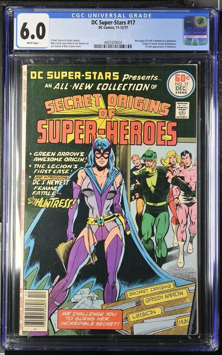 DC Super-Stars #17 (1977) | CGC 6.0 | 1st Appearance of Huntress (Helena Wayne) | Batman & Catwoman’s Daughter product image (1)