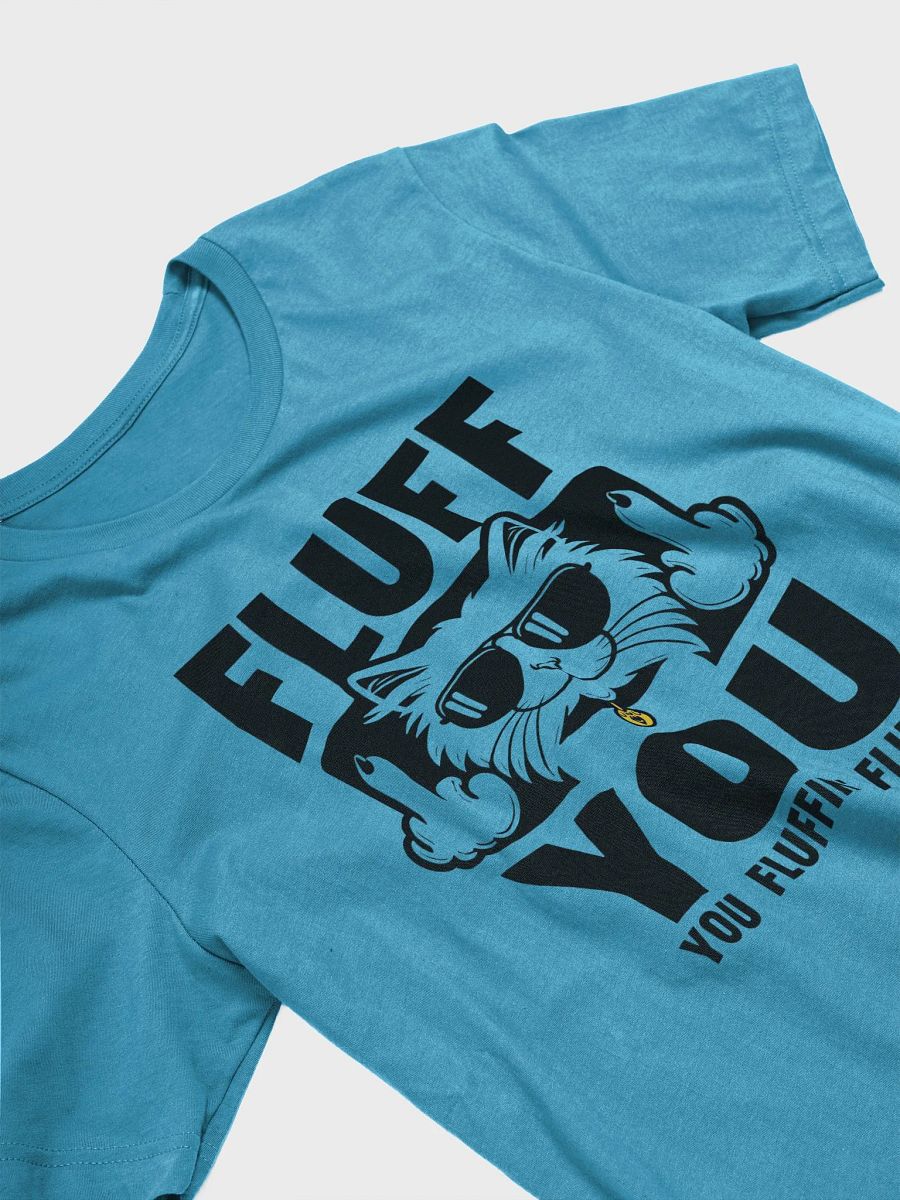 Rebellious Cat T-Shirt – 'Fluffy But Fierce' Attitude Tee product image (3)