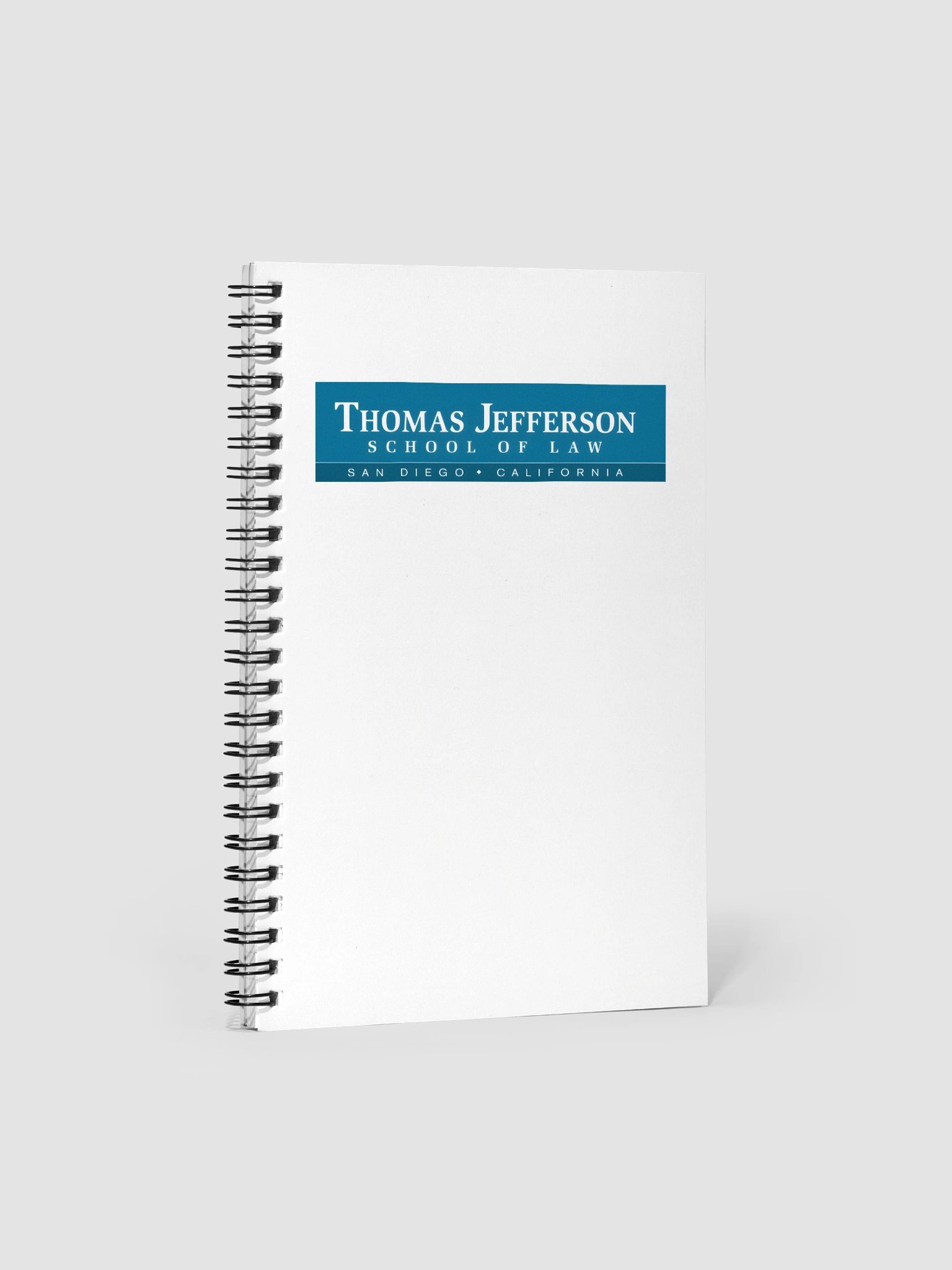 TJSL Logo Spiral Notebook product image (1)
