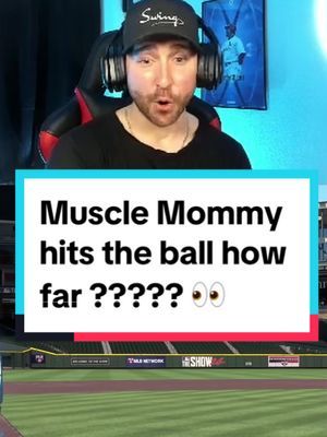 Muscle Mommy hits the ball how far ????? 👀  #theshow24 #theshow24 #mlb #twitch #twitchstream #mlbbaseball #playstation5 #ps5 #ps4 #sds #sandiegostudios #baseballisback #majorleaguebaseball #coop #mlbtheshowcoop #2v2 #3v3 #coach #theshow24 #swingman #swing_man15 #streamer #squadup #twitchstreamer #mlbtheshow #sds #baseball #youtube #gameplay #mlbtheshow24news #fyp #foryou 