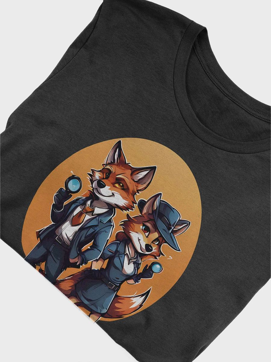 Partners in Crime Funny T-Shirt - Stylish & Funny Fox Couple Shirt for Couples product image (5)