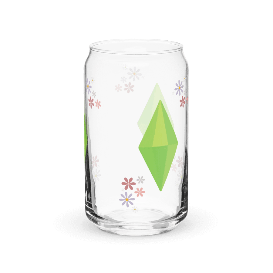 sims blumblob flower glass cup product image (7)