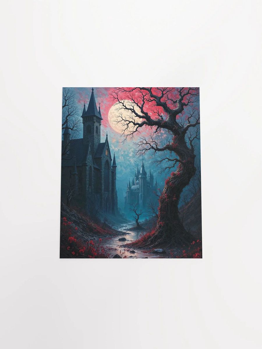 Moonlit Gothic Castle Poster product image (9)