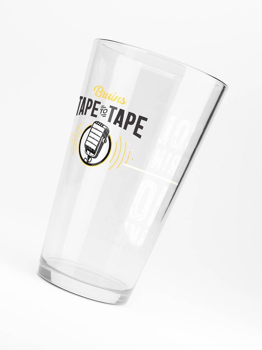 Cold Drinks Hot Take Pint Glass product image (3)