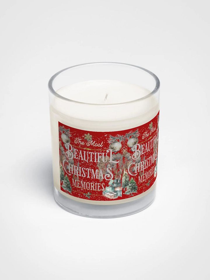 Festive Memories Soy Wax Candle gift for friends colleagues family product image (2)