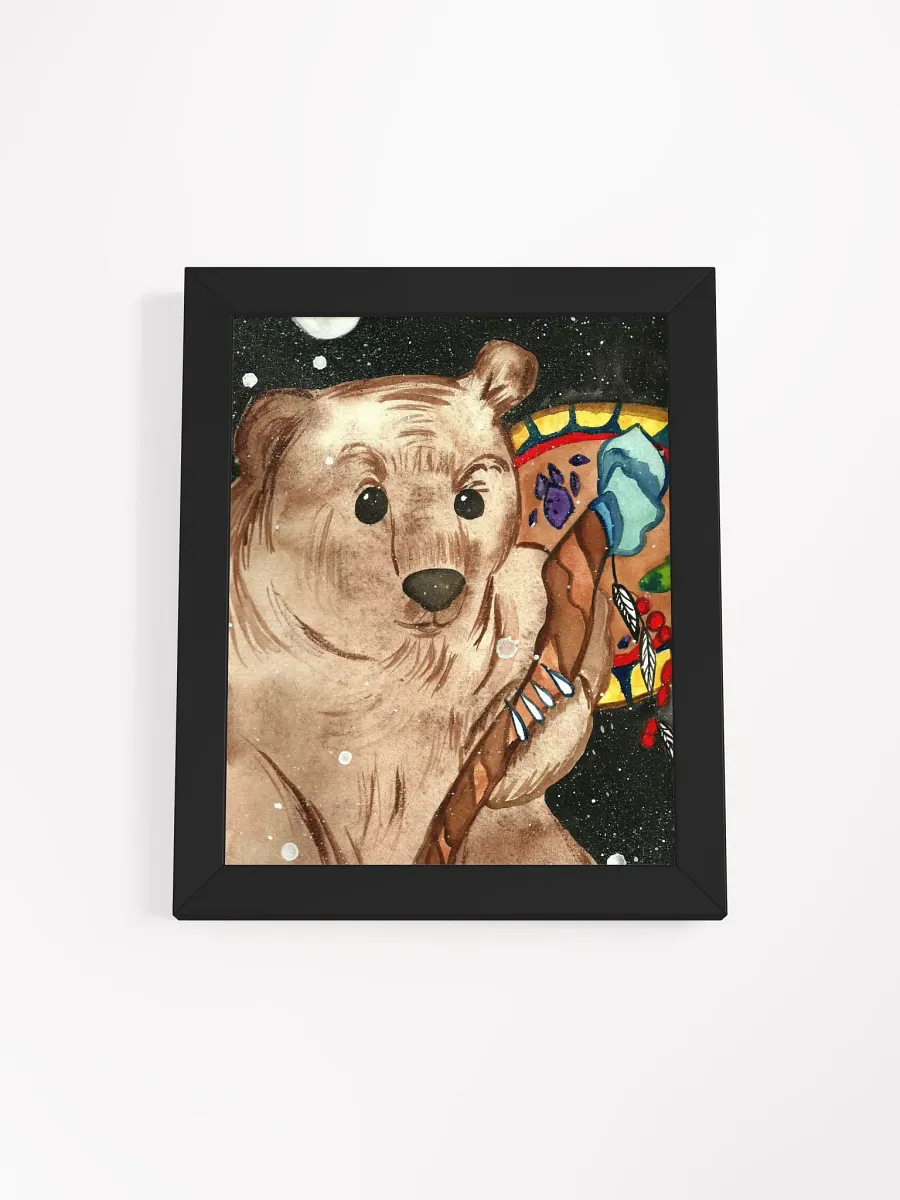 Bear Shaman Framed Print product image (3)