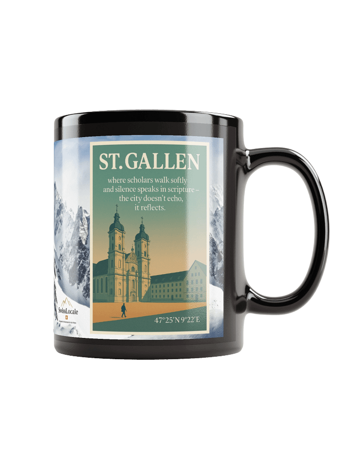 🇨🇭 St. Gallen Mug — Fabric of Quiet Strength product image (1)