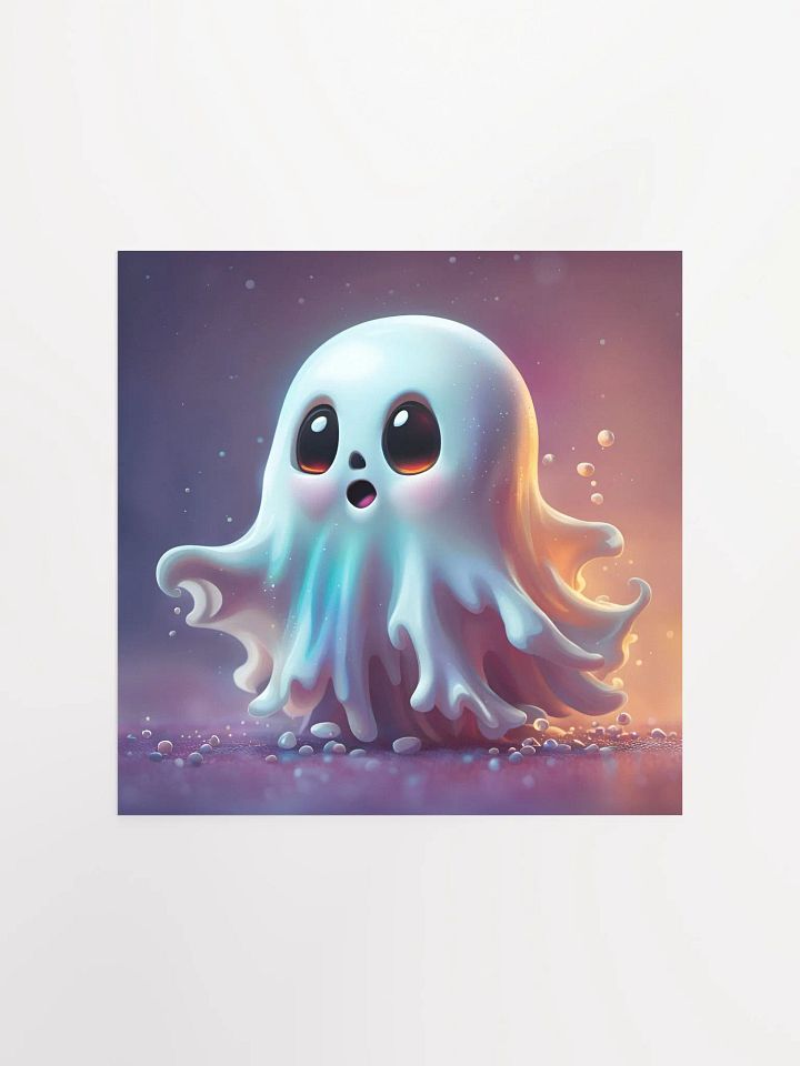Cute Ghost Poster product image (1)