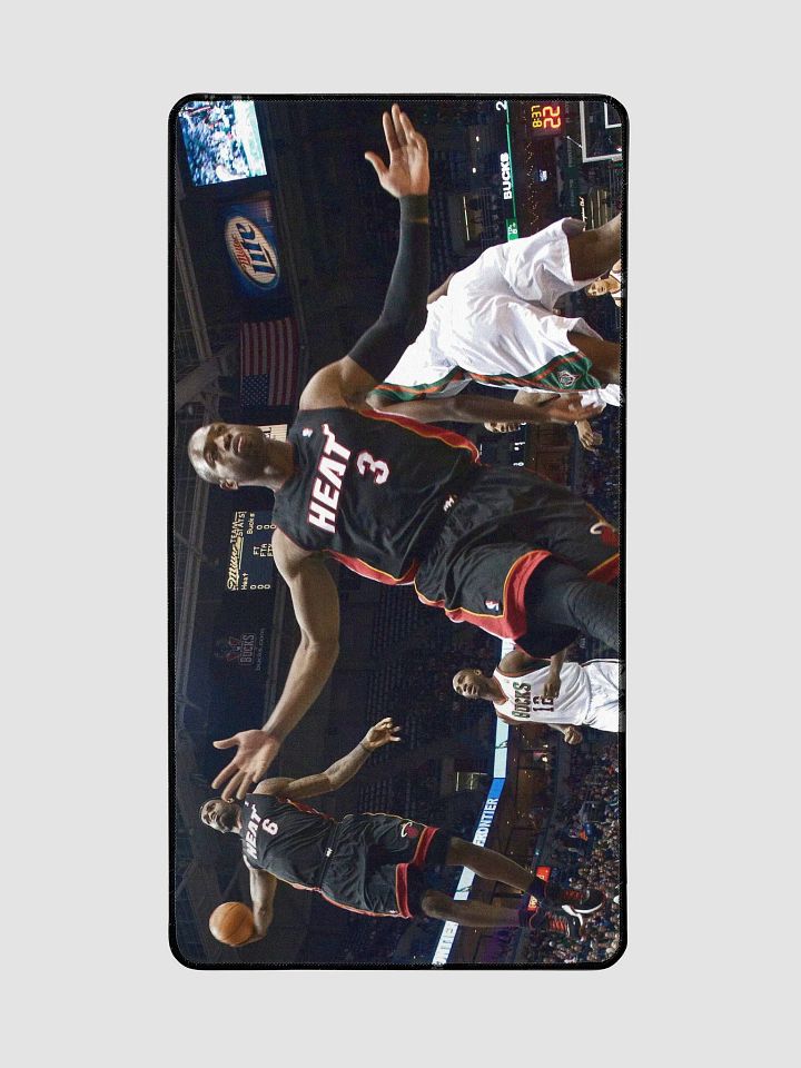 Dwayne Wade and Lebron James Dunk Mousepad product image (2)