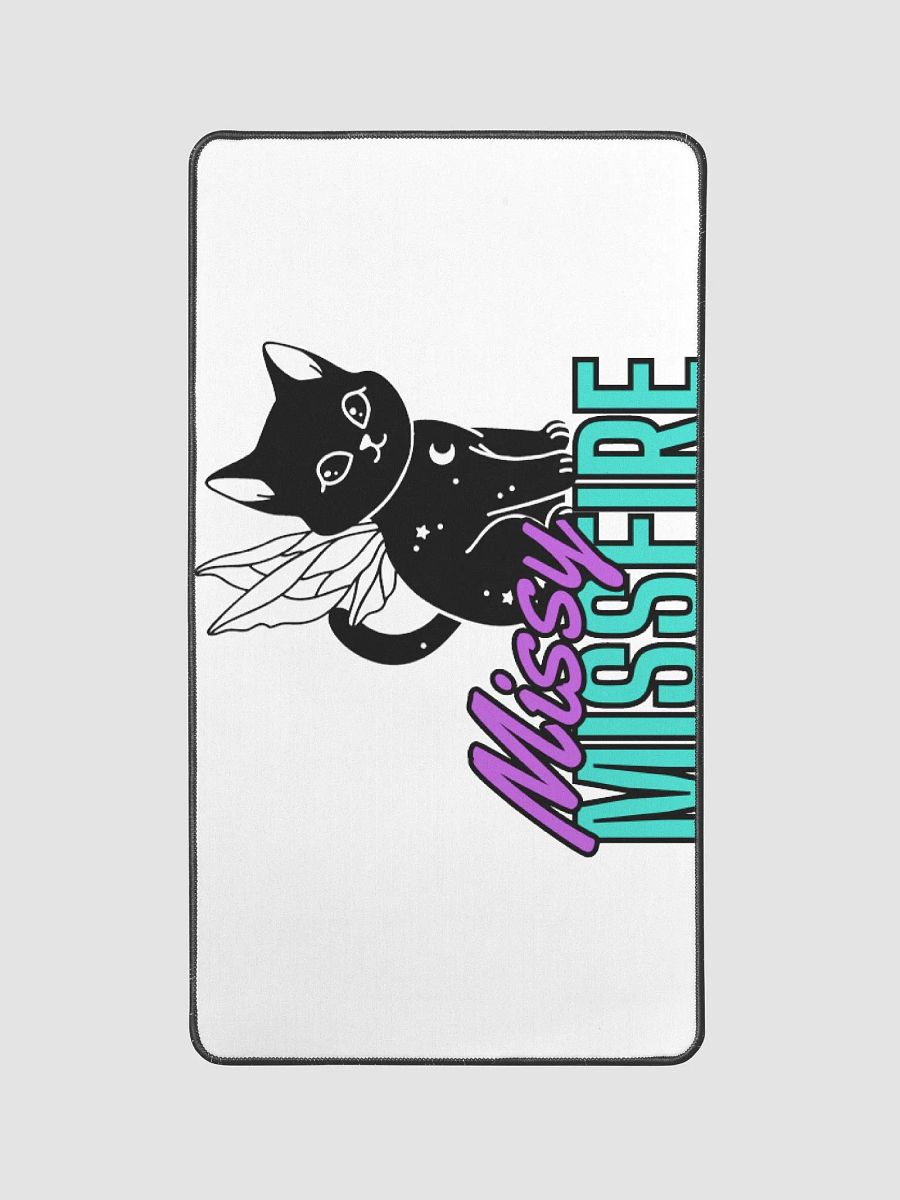MissyMissfire Logo Desk Mat product image (1)