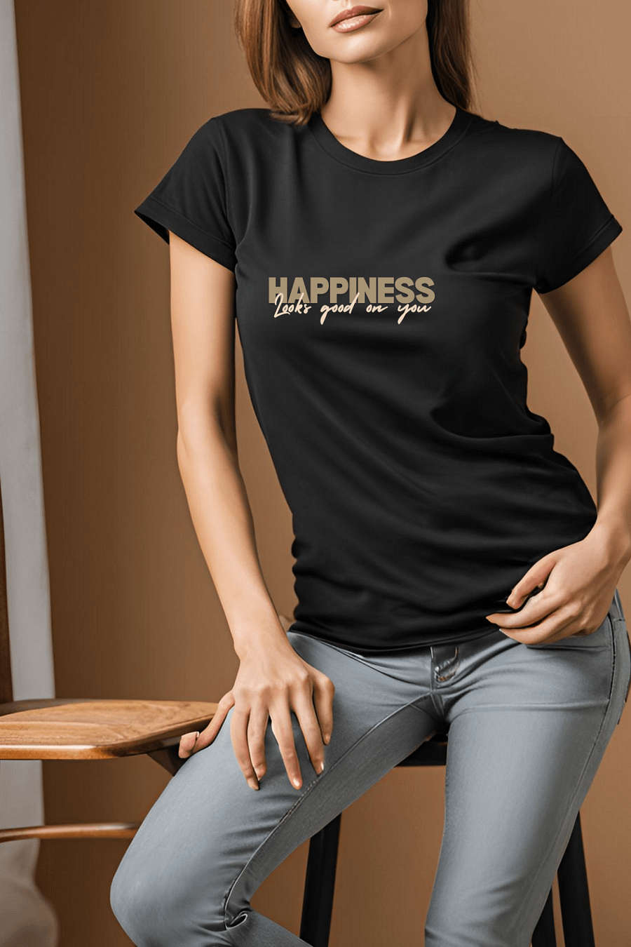 HAPPINESS Unisex Premium Tee product image (1)
