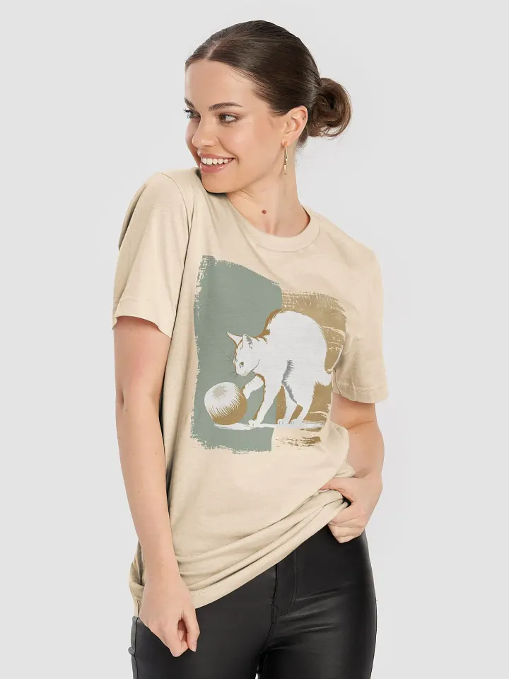 Holiday cat charm shirt - Regular fit product image (13)