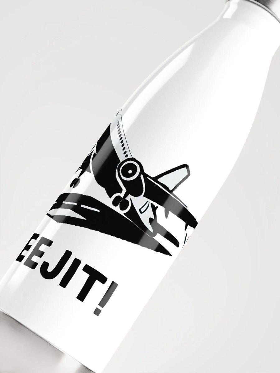 "Eejit!" White Water Bottle product image (5)
