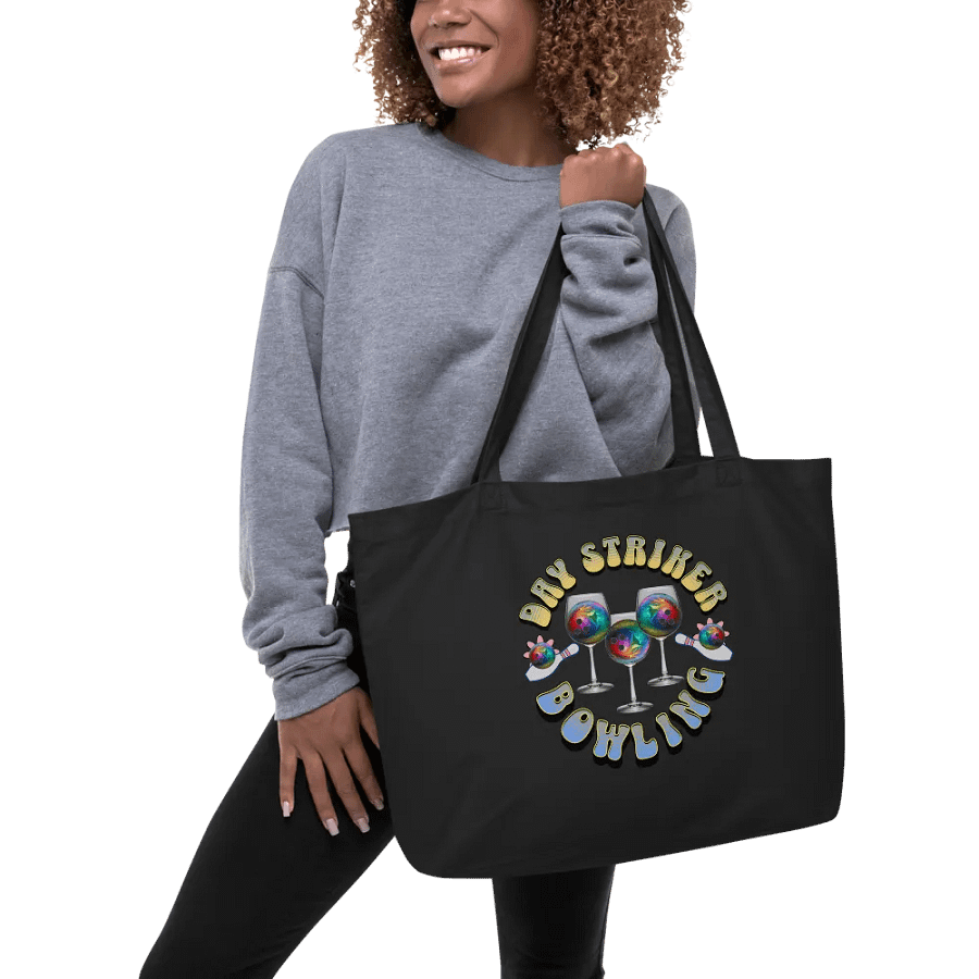 Day Striker Bowling Ball Wine Glass Set Tote Bag product image (3)