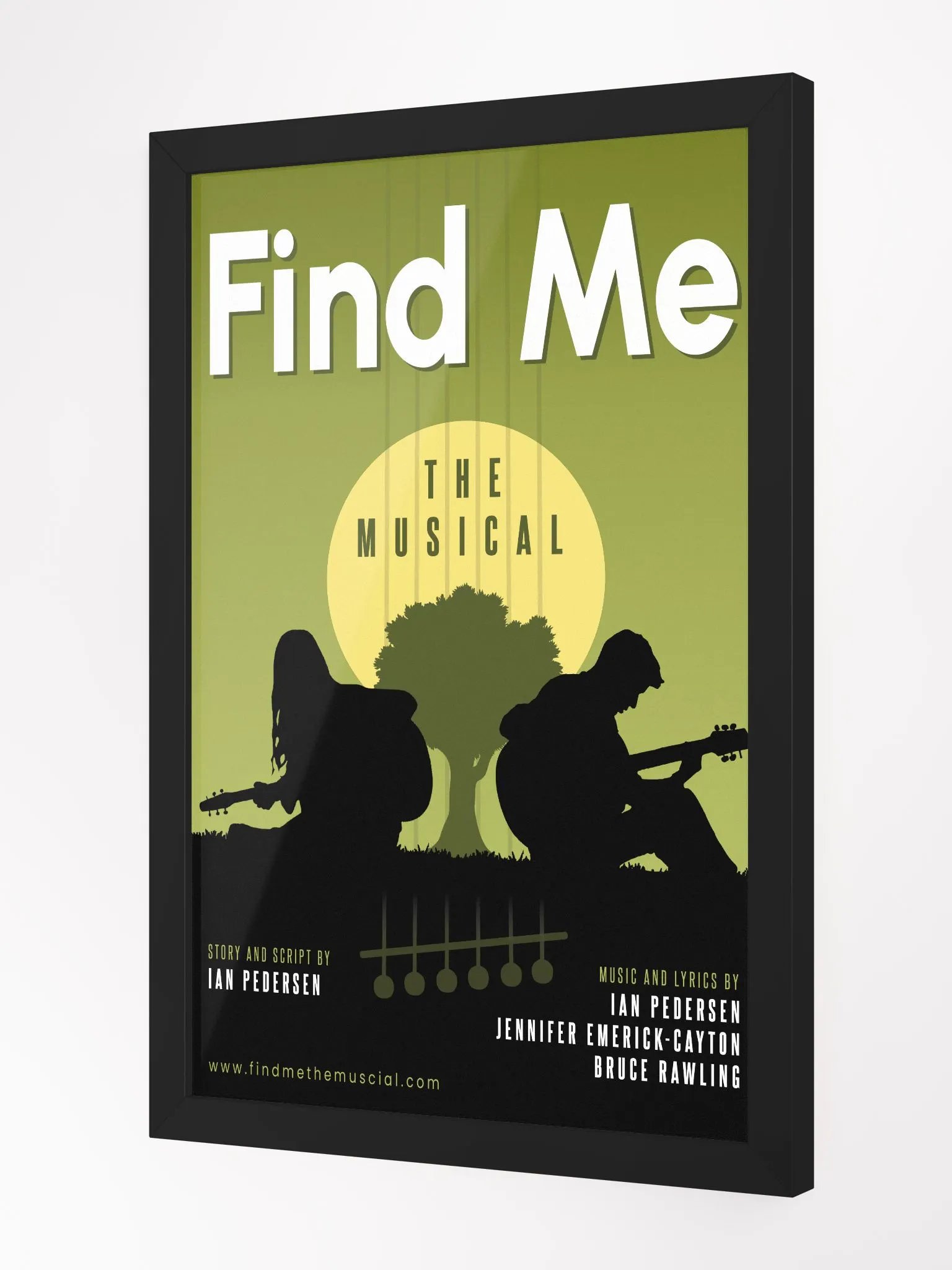 Find Me The Musical Framed Poster 1 product image (2)