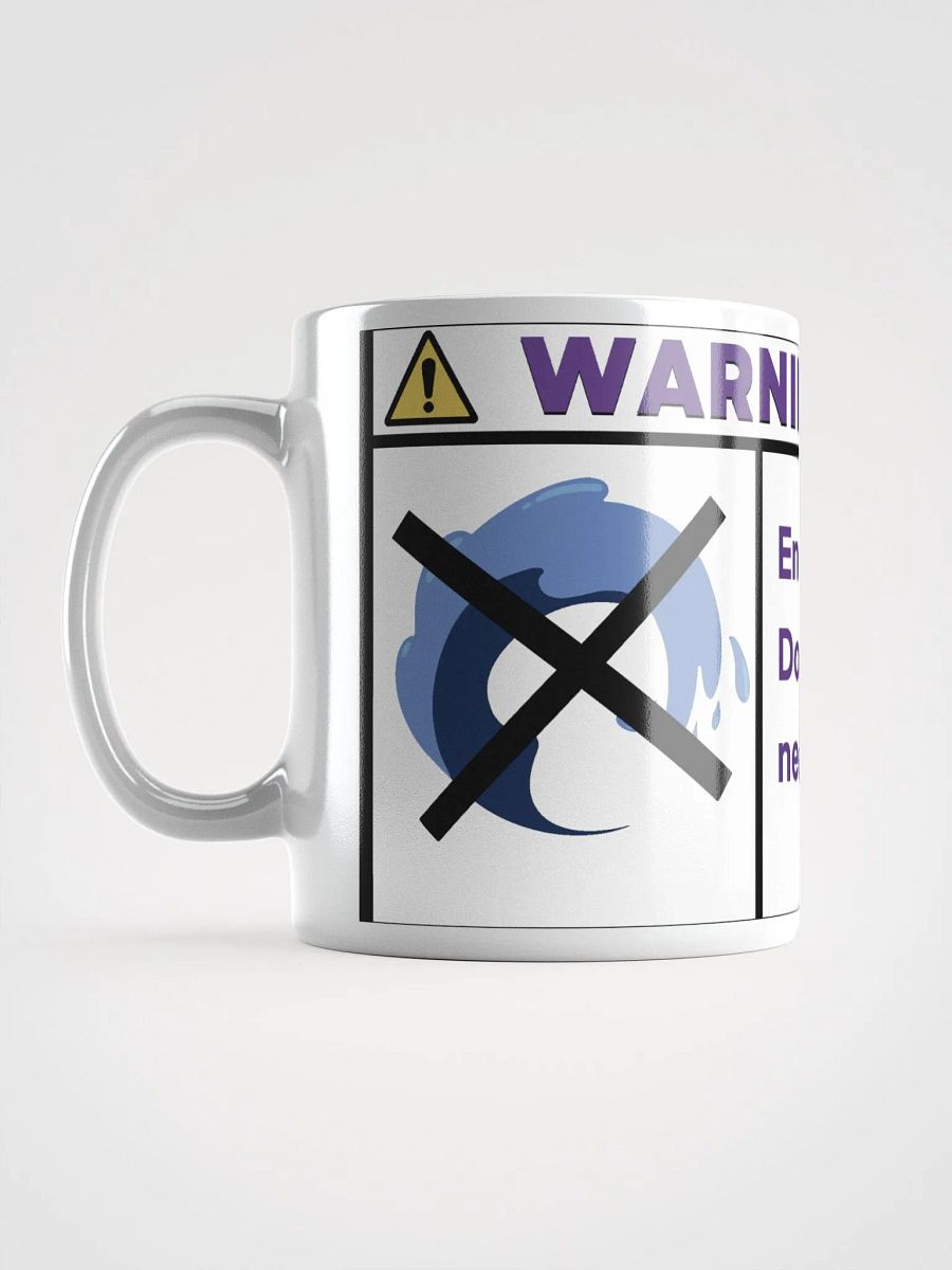 WARNING: Enderman Glossy Mug product image (5)