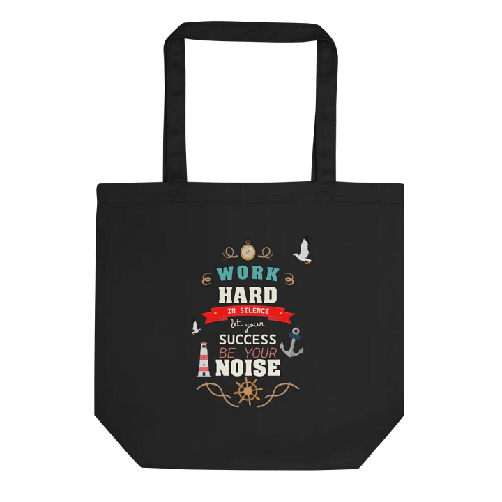 Work Hard in Silence Eco Tote product image (1)