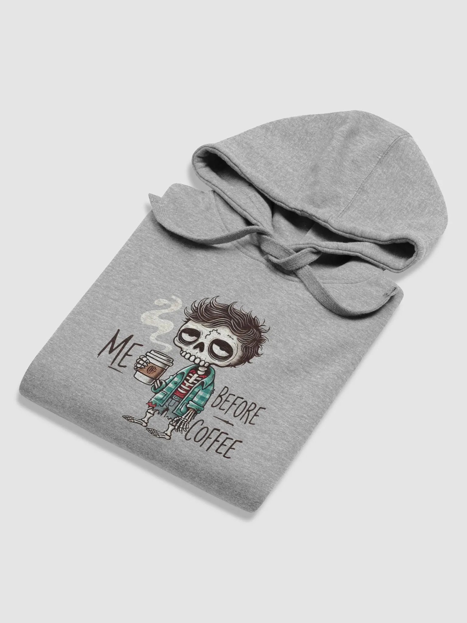 Me Before Coffee - Zombie Dude Unisex Hoodie product image (48)
