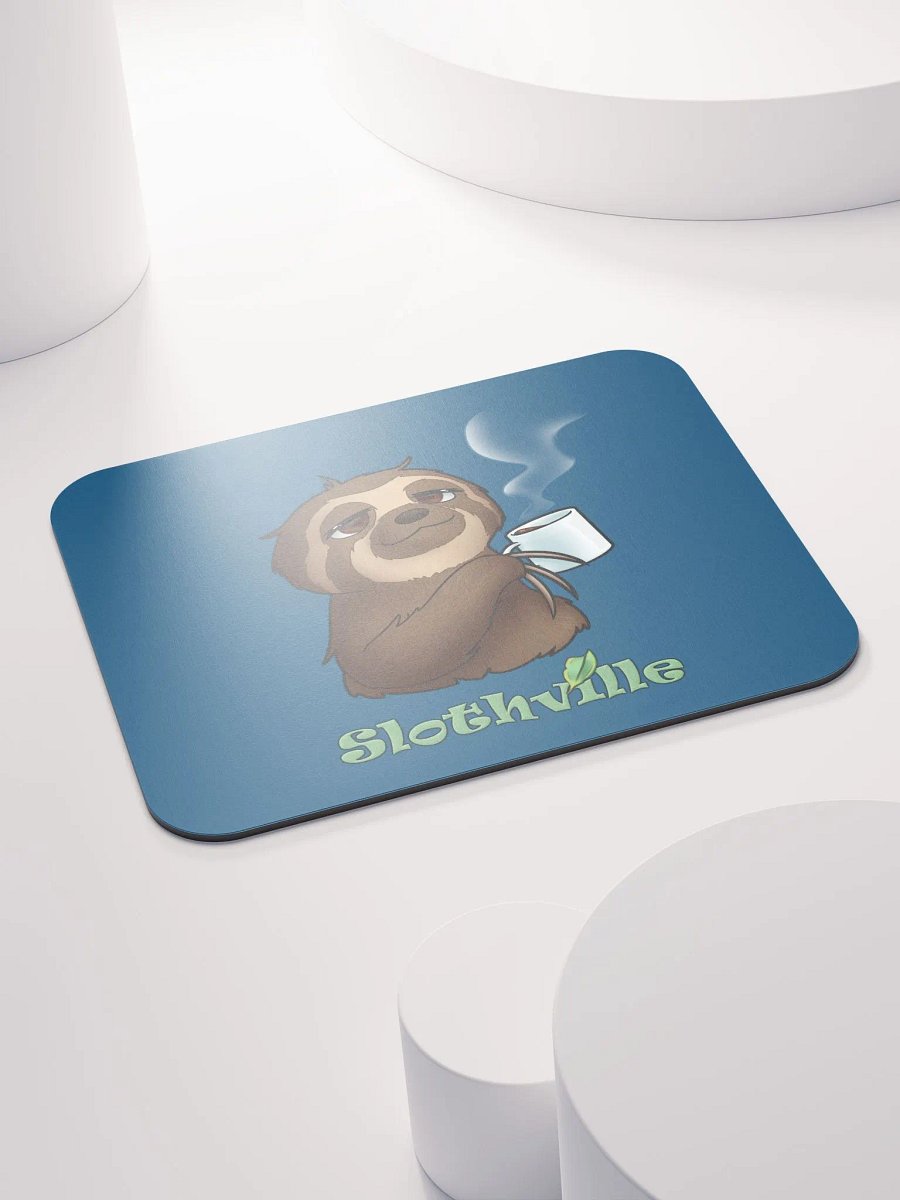 Slothville Steamer Mouse Pad Blue product image (5)