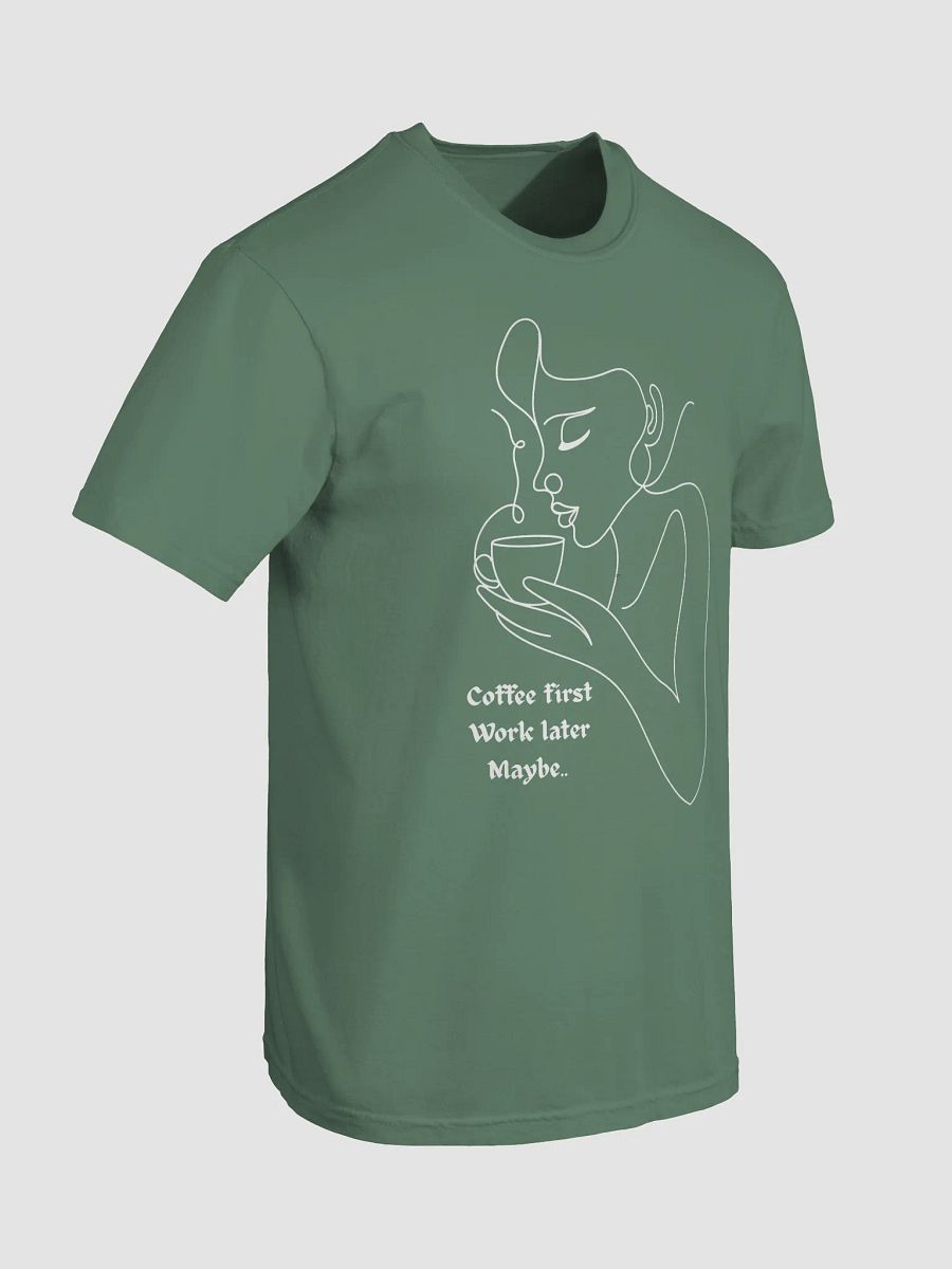 Coffee First T-shirt product image (90)