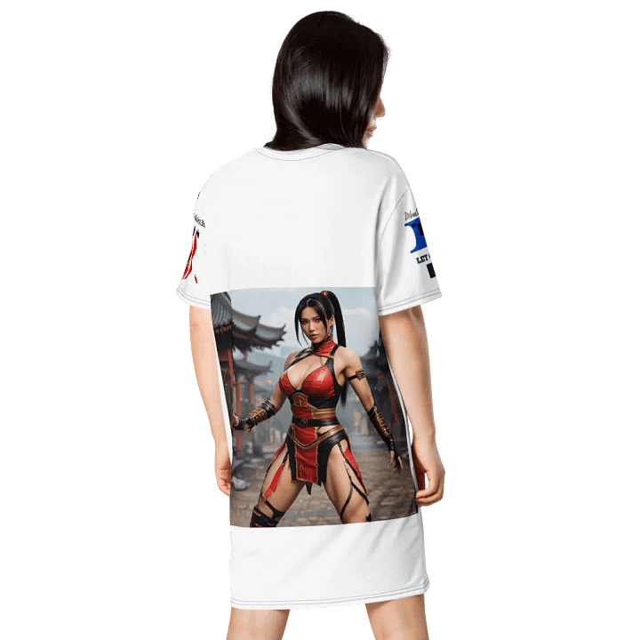 LET GET COOKIN SAVAGE BADDIE DT SHIRT DRESS product image (2)