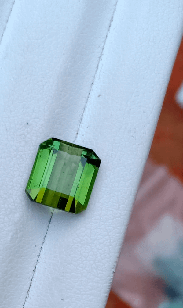 TOURMALINE LOOSE GEMSTONE GREEN COLOR FOR WIRE WRAPPING NATURAL STONE FOR RING product image (2)