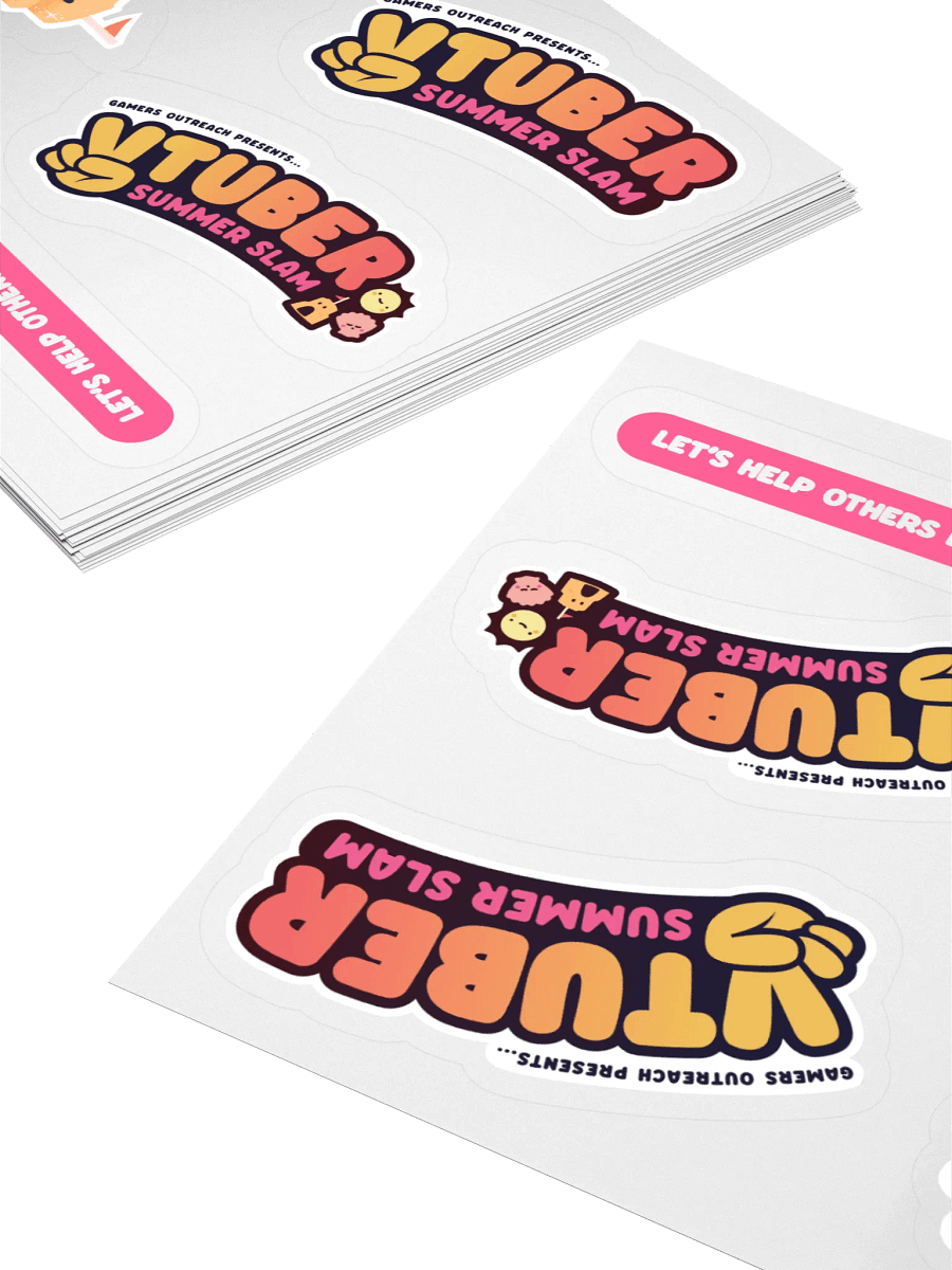 VTuber Summer Slam Stickers product image (4)