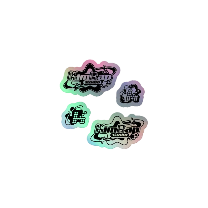 KimBap Studio Logo Holographic Stickers product image (1)
