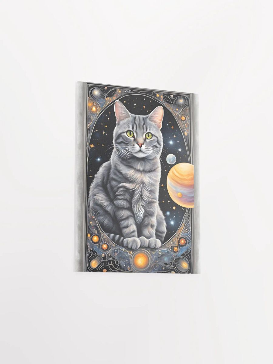 Cosmic Cat Whimsy Poster product image (6)
