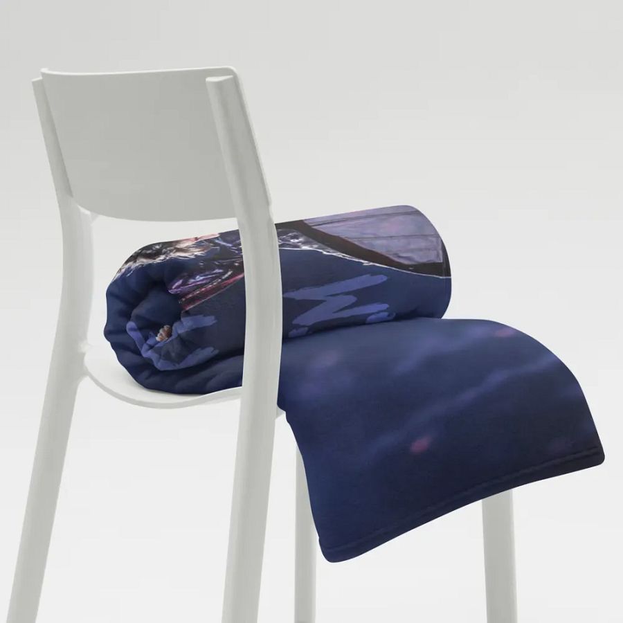 BTS - Jimin - Strength Throw Blanket - Designed by ChimberArt product image (8)
