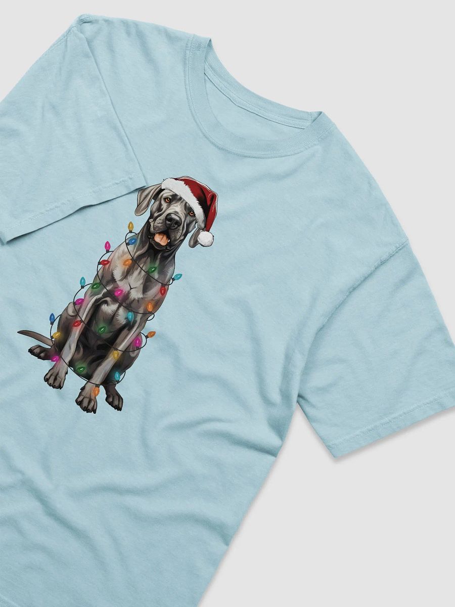 Funny Great Dane(Blue) Christmas T-Shirt for Great Dane Paw-rents product image (16)