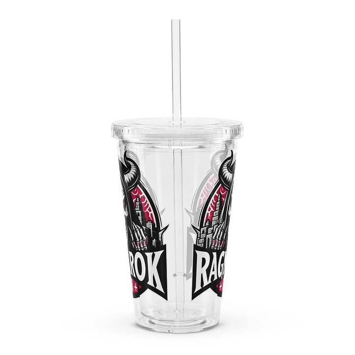 reusable plastic tumbler product image (1)