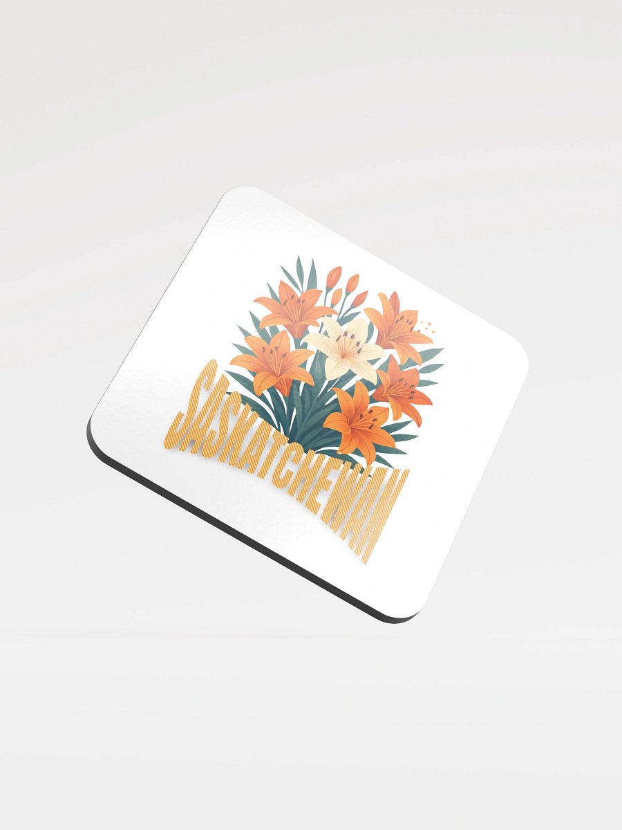 Saskatchewan Tiger Lily Glossed Coaster product image (2)