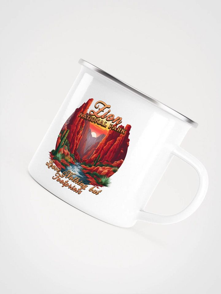 Zion National Park Enamel Mug product image (2)